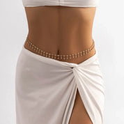 Turquoise Tassel Body Chain - VEYAROSE