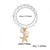 Pearl Shell Starfish Choker Necklace - VEYAROSE