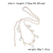 Pearl Baroque Beaded Choker Necklace - VEYAROSE