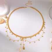 Pearl Shell Starfish Body Chain - VEYAROSE
