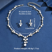 Pearl Jewelry Set - VEYAROSE