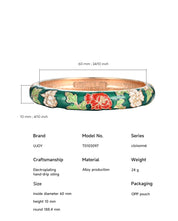 Flower Bangle Bracelet - VEYAROSE