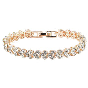 Rhinestone CZ Bangle Bracelet - VEYAROSE