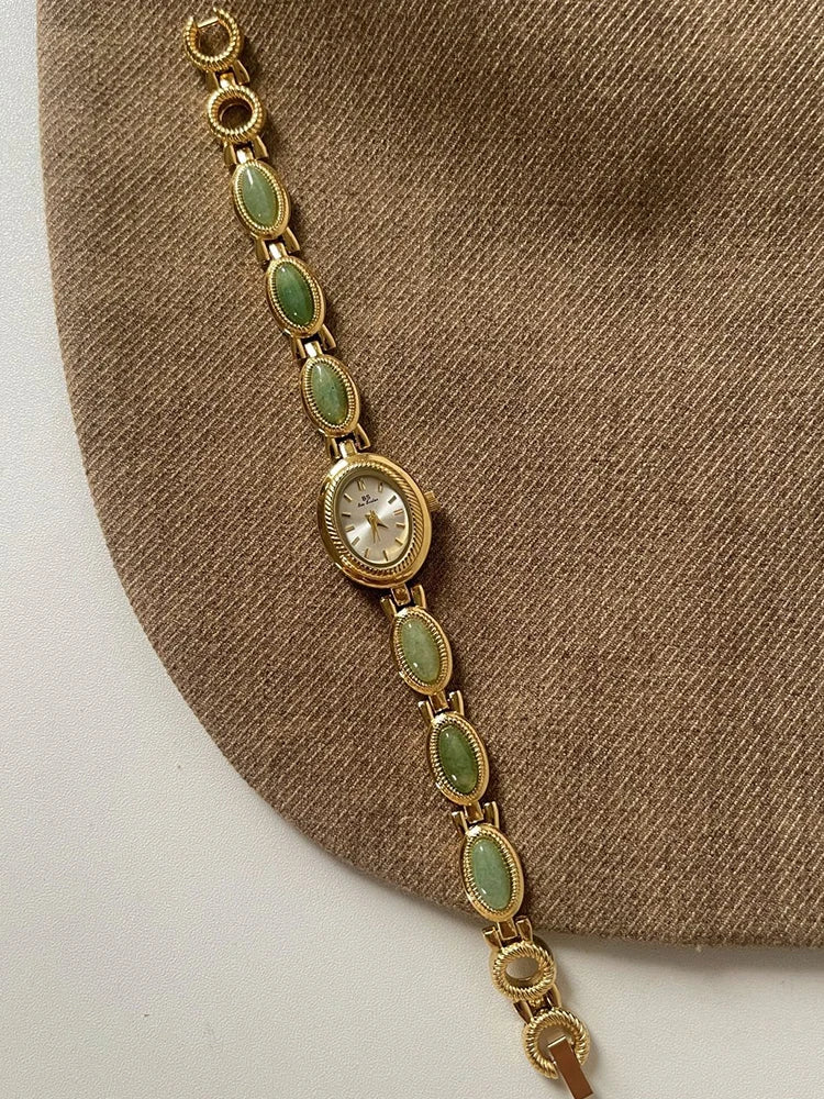 Jade Green Watch - VEYAROSE