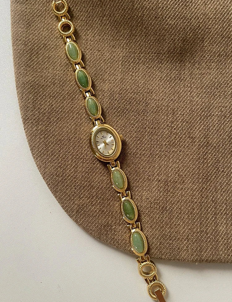 Jade Green Watch - VEYAROSE