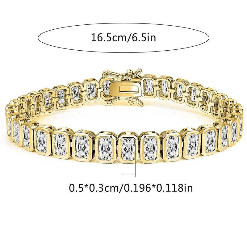 CZ Tennis Bracelet Set - VEYAROSE