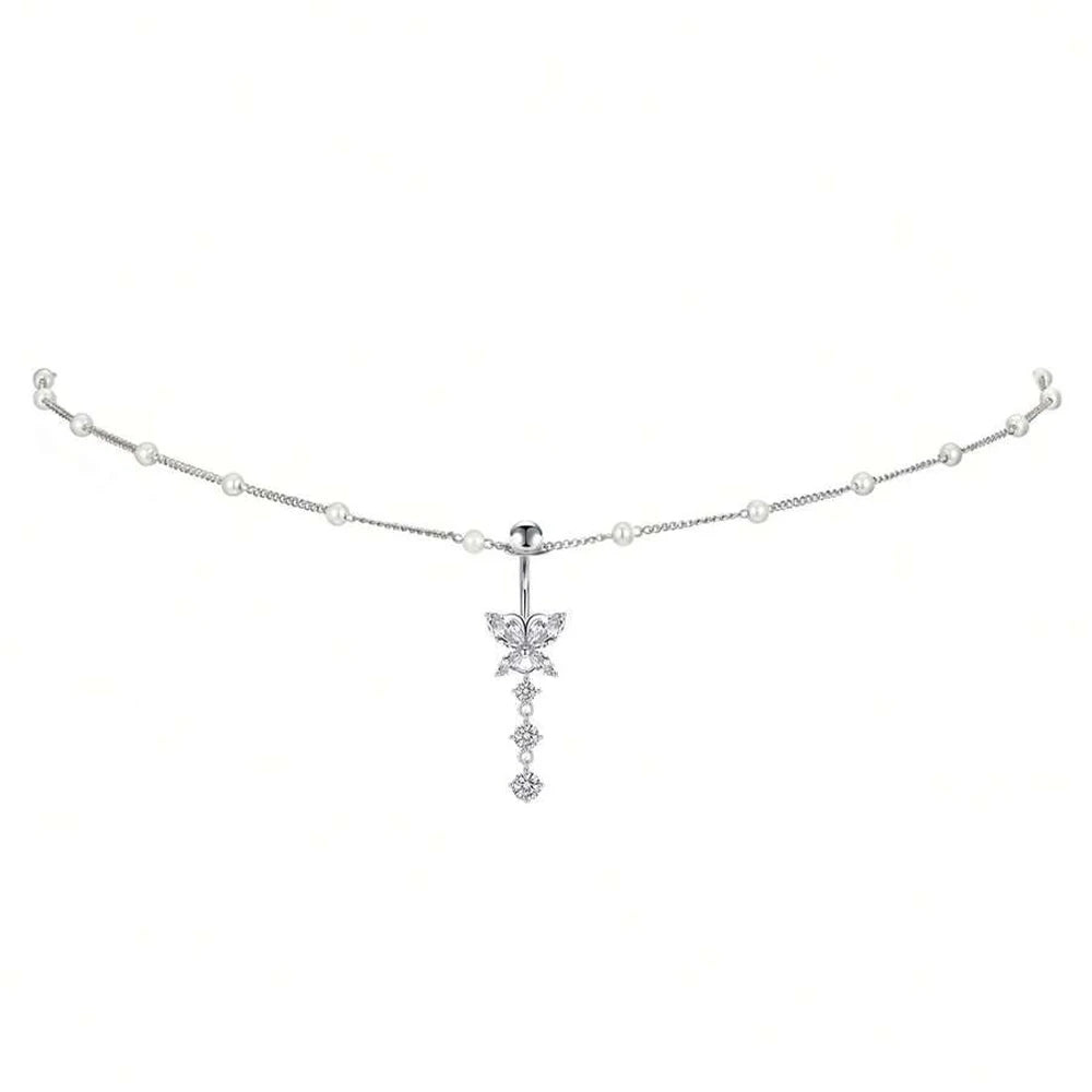 Rhinestone Body Chain - VEYAROSE