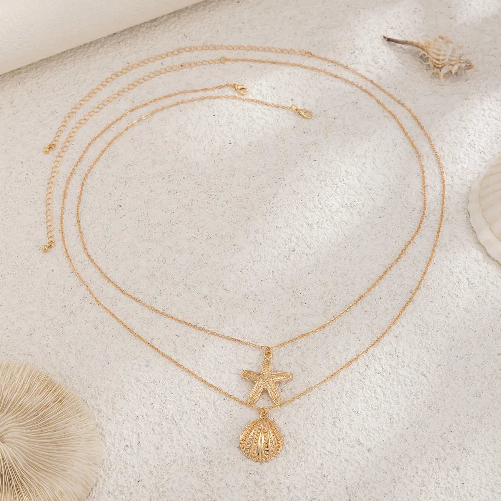 Shell Starfish Ocean Body Chain - VEYAROSE