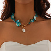 Shell Starfish Conch Necklace - VEYAROSE