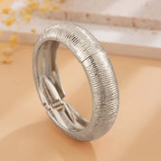Geometric Chunky Wide Ring - VEYAROSE
