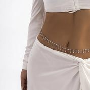 Turquoise Tassel Body Chain - VEYAROSE
