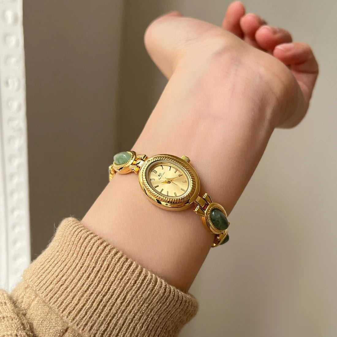 Jade Green Watch - VEYAROSE