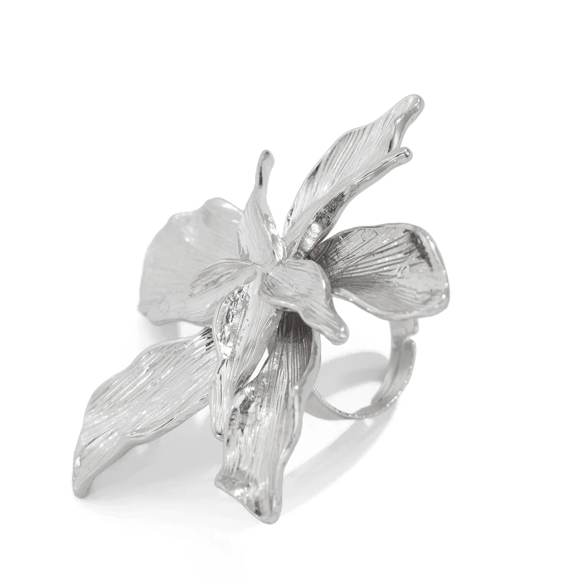 Flower Geometric Ring - VEYAROSE