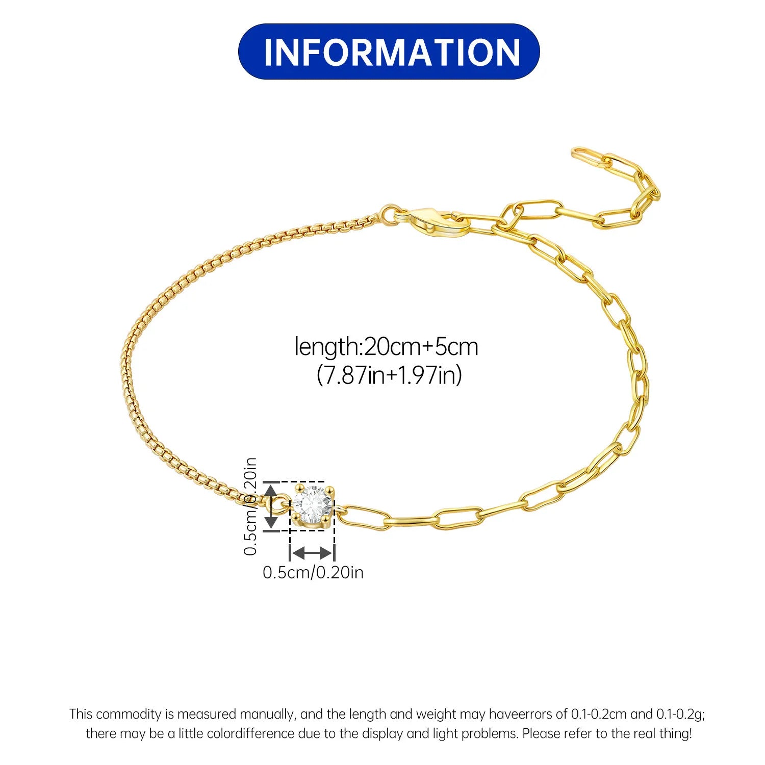 Sterling Silver Anklet - VEYAROSE