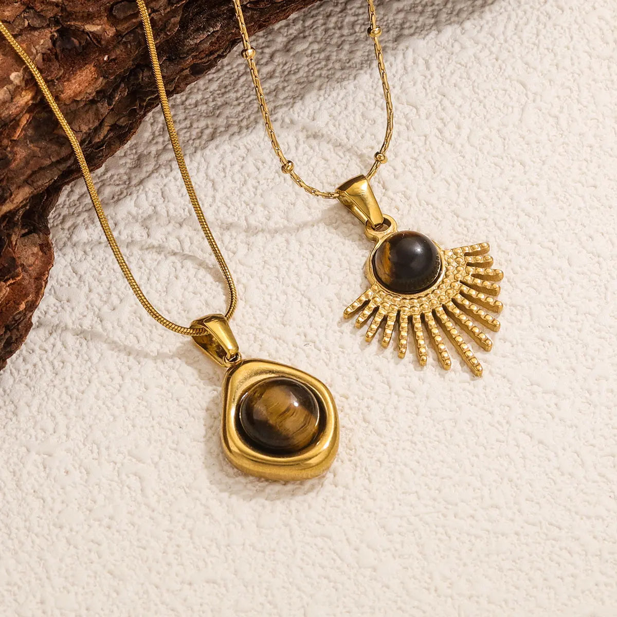 Tiger Eye Necklace - VEYAROSE