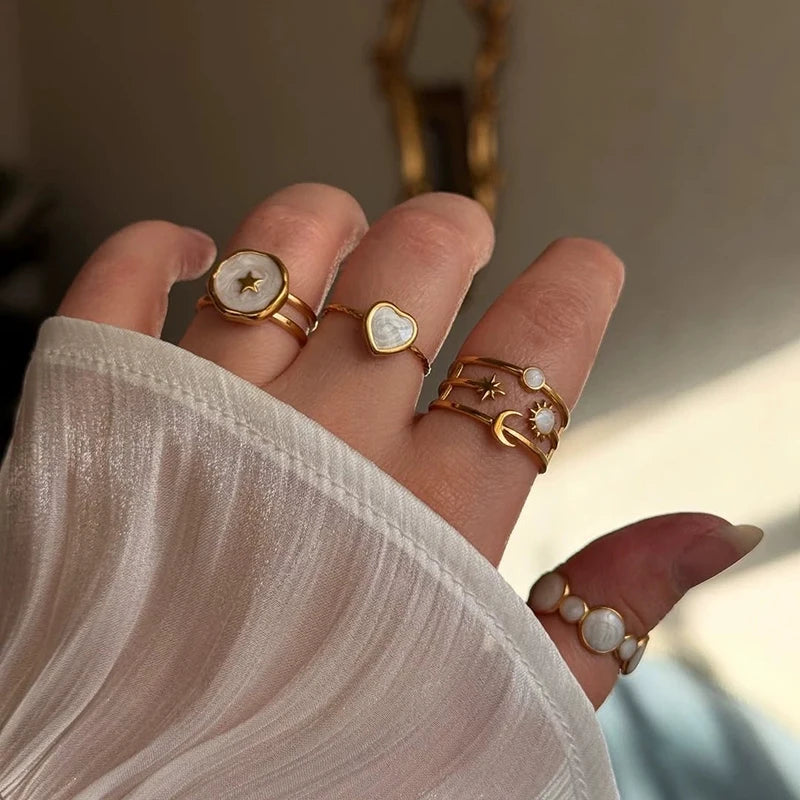 French White Ring - VEYAROSE