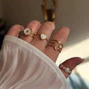 French White Ring - VEYAROSE
