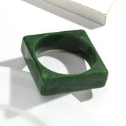 Acrylic Geometric Organic Cuff Bracelet - VEYAROSE