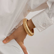 Geometric Chunky Wide Ring - VEYAROSE