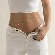 Turquoise Tassel Body Chain - VEYAROSE