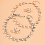 Pearl Jewelry Set - VEYAROSE