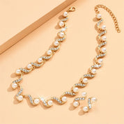 Pearl Jewelry Set - VEYAROSE