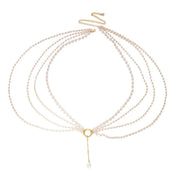 Pearl Baroque Beaded Choker Necklace - VEYAROSE