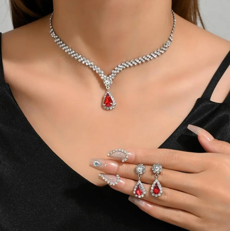 Pearl Jewelry Set - VEYAROSE