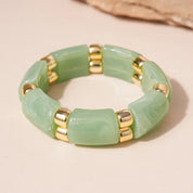 Acrylic Geometric Organic Cuff Bracelet - VEYAROSE