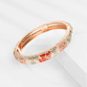 Flower Bangle Bracelet - VEYAROSE
