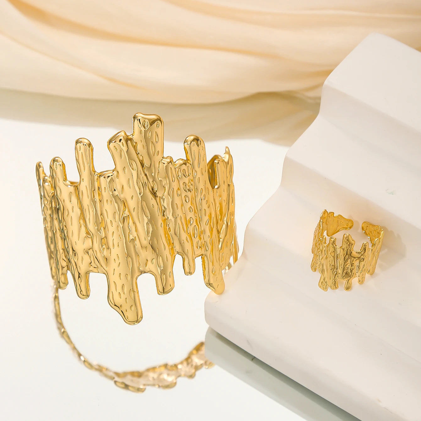Organic Ring Set - VEYAROSE