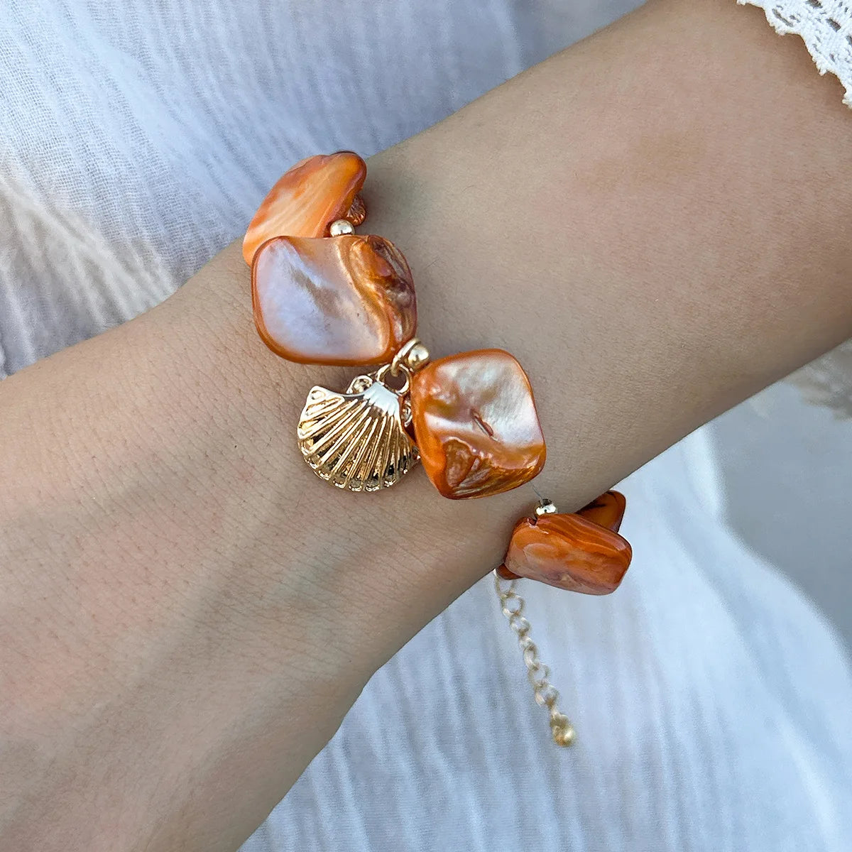 Shell Starfish Conch Necklace - VEYAROSE