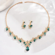 Teardrop Drop Jewelry Set - VEYAROSE