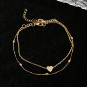 Heart Anklet - VEYAROSE