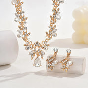 Teardrop Drop Jewelry Set - VEYAROSE