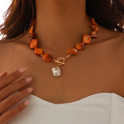 Shell Starfish Conch Necklace - VEYAROSE