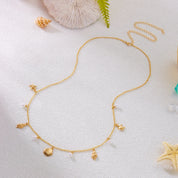 Pearl Shell Starfish Body Chain - VEYAROSE