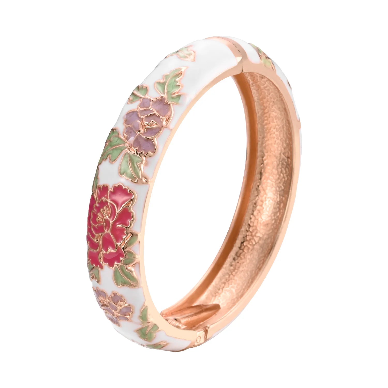 Flower Bangle Bracelet - VEYAROSE