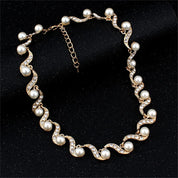 Pearl Jewelry Set - VEYAROSE