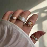 French White Ring - VEYAROSE