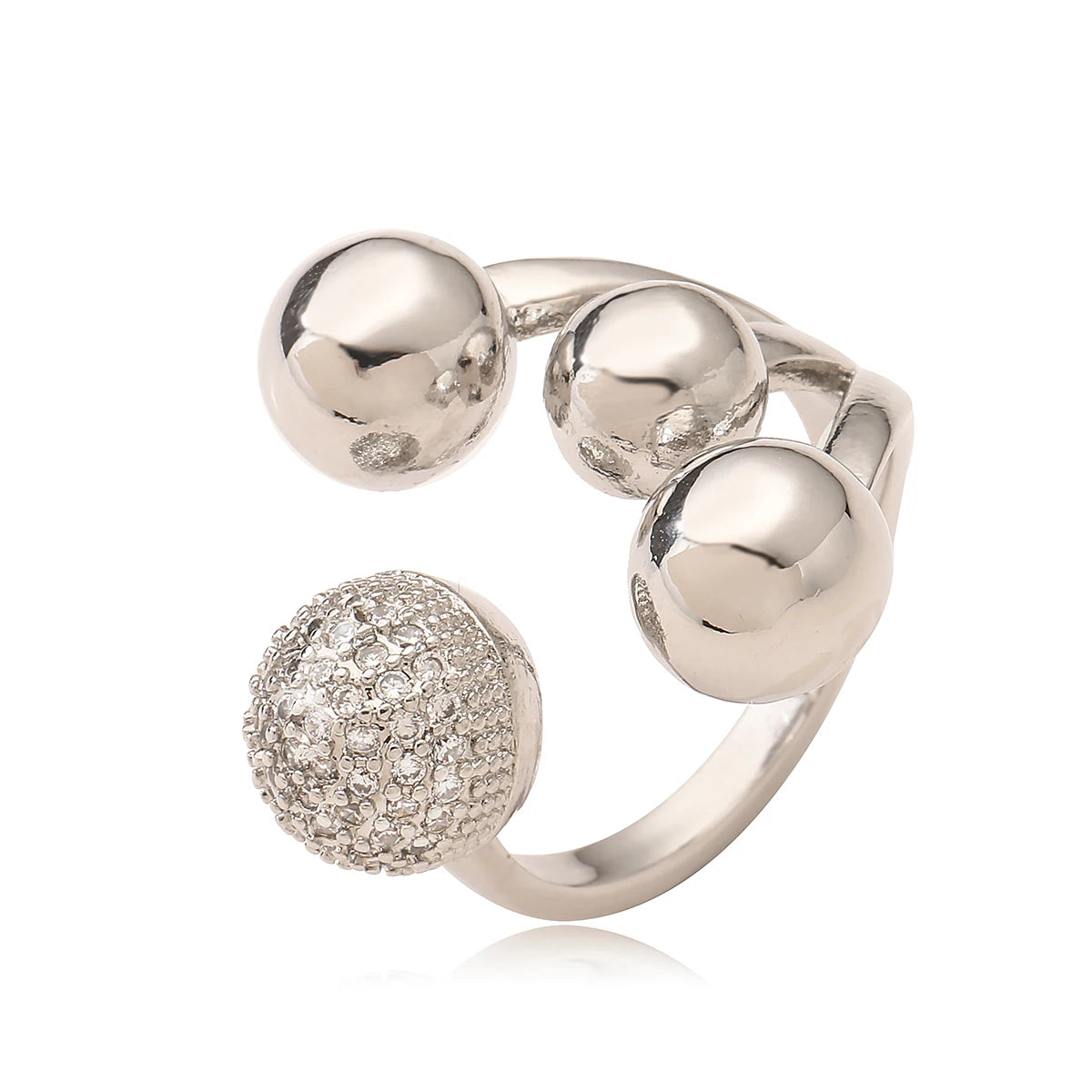 CZ Geometric Ring - VEYAROSE