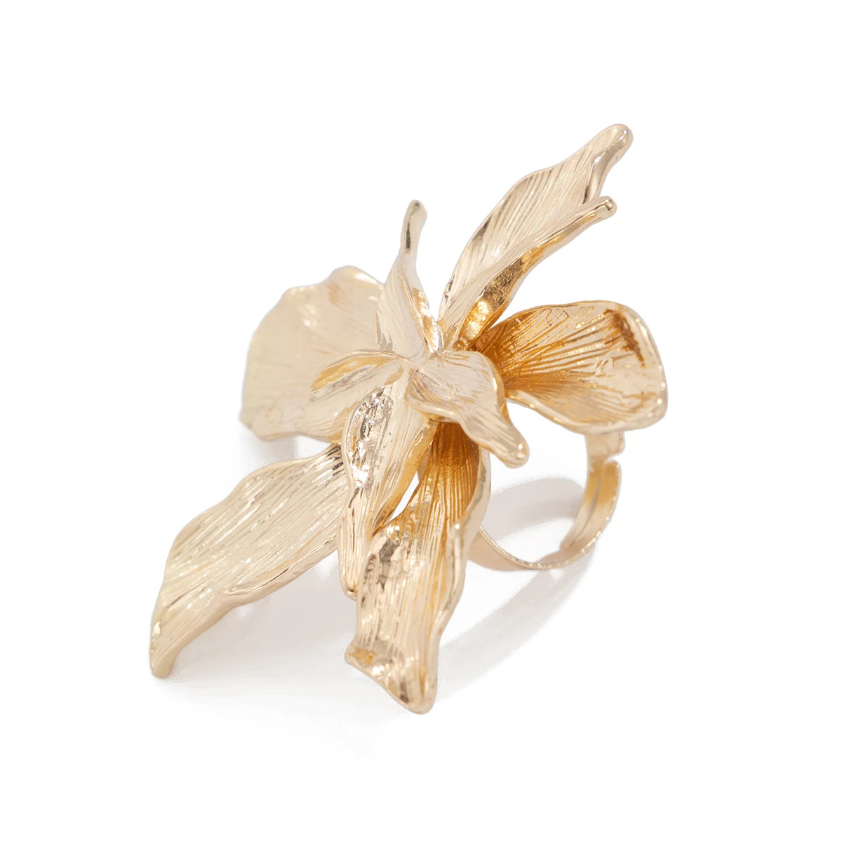 Flower Geometric Ring - VEYAROSE