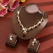 Teardrop Drop Jewelry Set - VEYAROSE