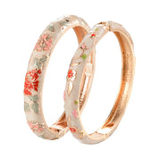 Flower Bangle Bracelet - VEYAROSE
