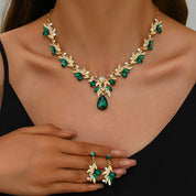 Teardrop Drop Jewelry Set - VEYAROSE