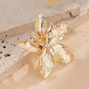 Flower Geometric Ring - VEYAROSE