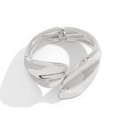 Chunky Wide Cuff Bracelet - VEYAROSE