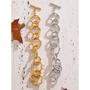 Handmade Chain Bangle Bracelet - VEYAROSE