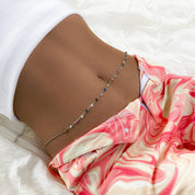 Turquoise Tassel Body Chain - VEYAROSE