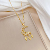CZ Pearl Shell Choker Necklace - VEYAROSE